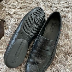 Gucci loafer black shoes